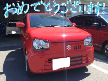 アルトをご納車させて頂きました！